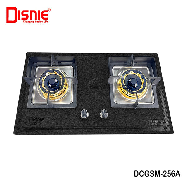 DISNIE 2 BURNER AUTOMATIC GAS STOVE -MARBLE TOP - DCGSM-256A