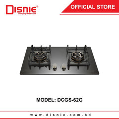 DISNIE DCGS-62G MARBLE TOP GAS STOVE -2 BURNERS